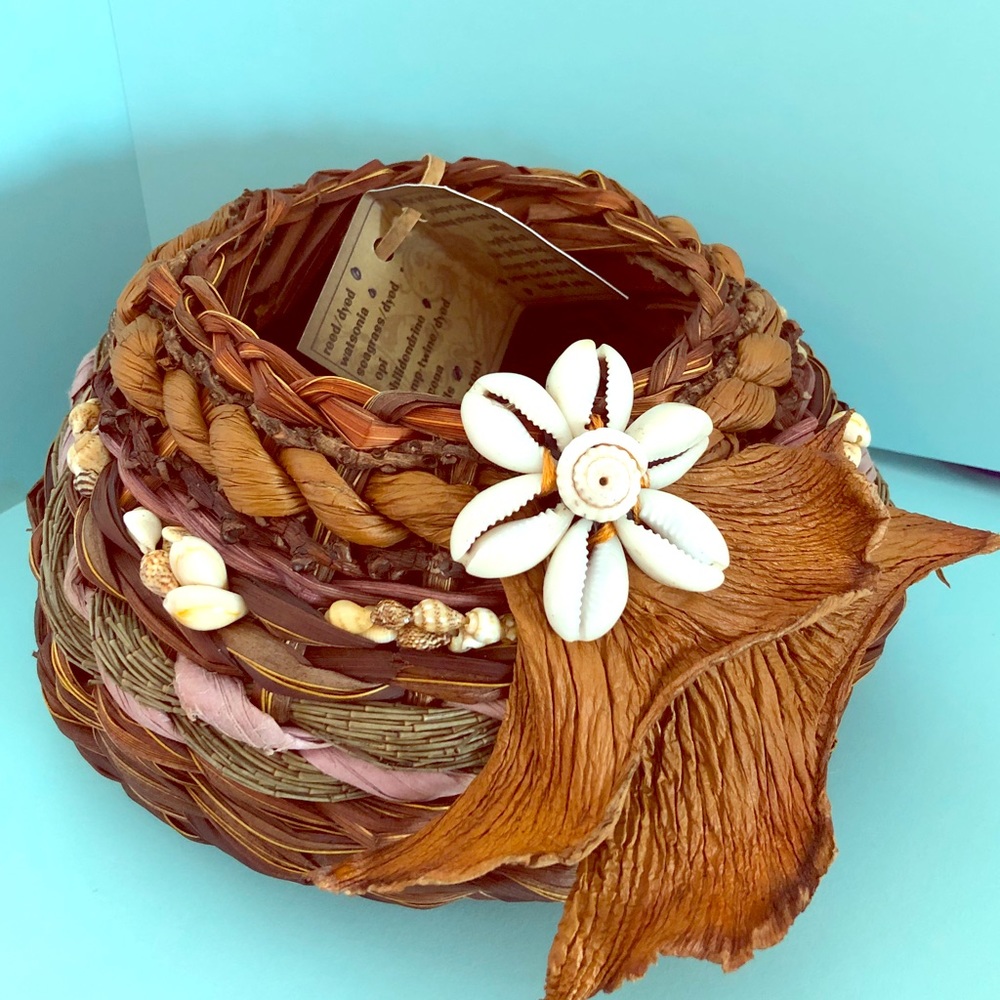 Handmade baskets made with love from Maui, HAWAII